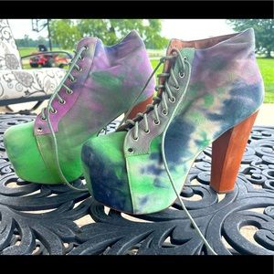 Tie Dye Jeffrey Campbells